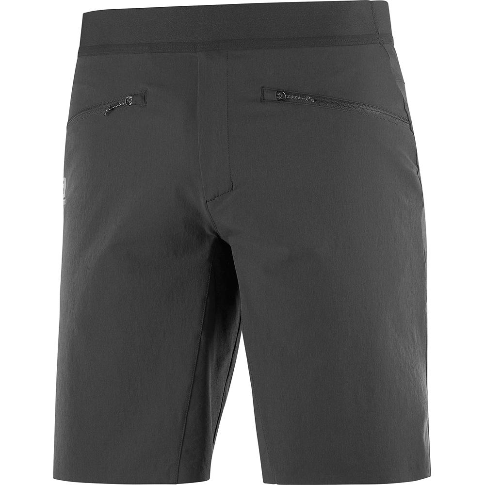 Pantalones Cortos Salomon Hombre Negras - Salomon Argentina WAYFARER PULL ON M,612840-FLY